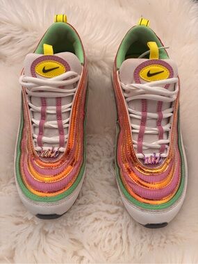 Nike Air Max 97 ‘White/Fuchsia Glow/Lemon Venom’